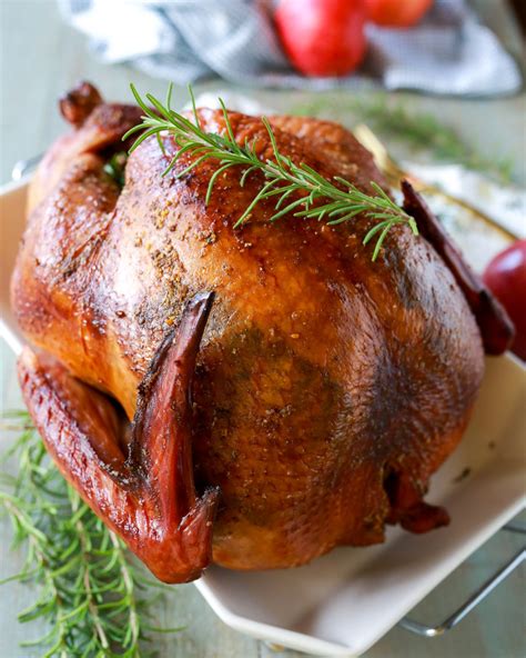 juicy smoked turkey recipe tutorial tangled with taste