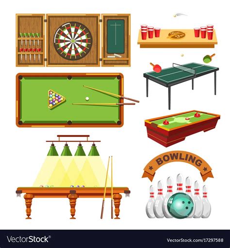 Sport Games Types Of Darts Billiards Pool Or Beer Ping