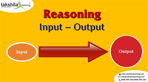 Fully solved examples with detailed answer description, explanation are given and it would be easy to understand. Input Output Reasoning Question with Example - Takshila ...