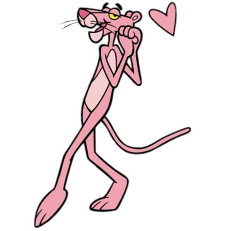 Pink Panther In Love Pink Panther In Love Pink Panther Cartoon Panther