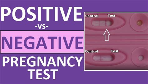 Pregnancy Test Positive Vs Negative Results Pregnant Life