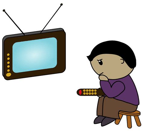 Man Watching Tv Clipart Free Download Transparent Png
