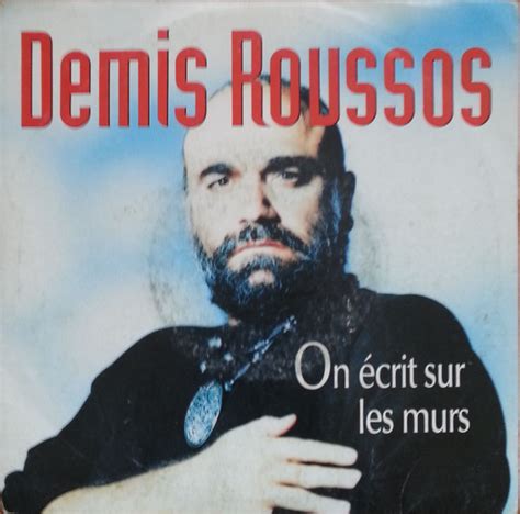 Demis Roussos On écrit Sur Les Murs 1989 Vinyl Discogs