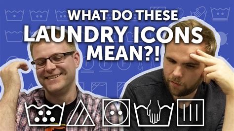 Laundry Symbols Make No Sense Youtube