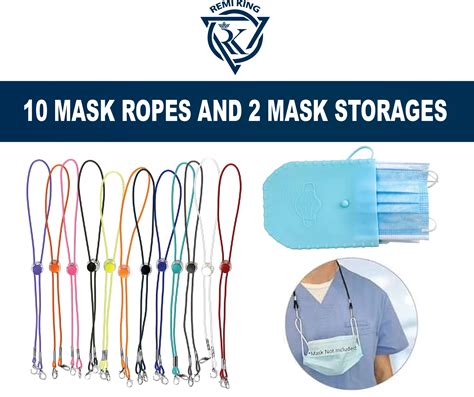 Mask Lanyards And Mask Storages Remi King