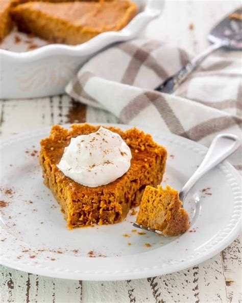 Pumpkin Pie With Graham Cracker Crust Jo Cooks