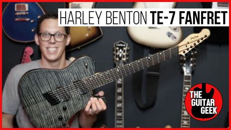 Harley Benton Fanfret Te 7 Dlx 2018 The Cheapest 7 String Guitar Demo
