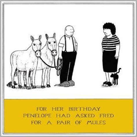 Hilarious Funny Fred Birthday Card Rupert Fawcett Greeting Cards Blank Inside Ebay