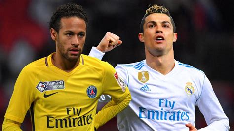 Duelo Dos Craques Os Números De Neymar E Cristiano Ronaldo Na Ucl