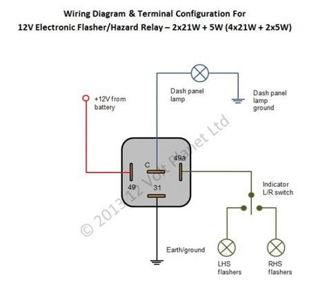 Pin Flasher Unit Wiring Diagram