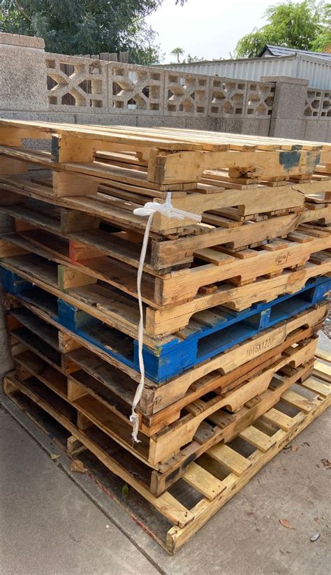 Request a donation pick up now: Free pallets. Must take all. First come first serve for ...