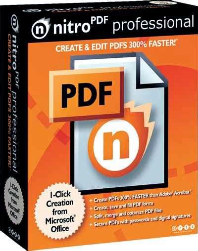 تحميل برنامج Nitro Pro 95 لقراءة وتعديل ملفات ال Pdf