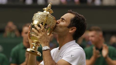 Roger Federer Wins Record 8th Wimbledon Title As Marin