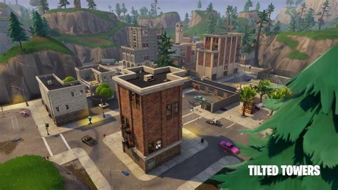 Tilted towers has returned to fortnite in season 5! Tilted Towers Wallpapers - Wallpaper Cave