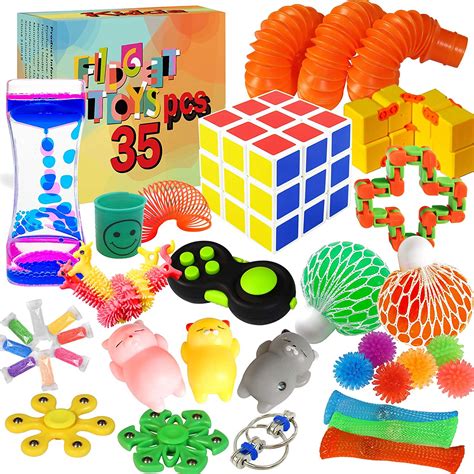 Buy Kidcia Fidget Toys 35 Pcs Sensory Toys For Adults Kids Adhd