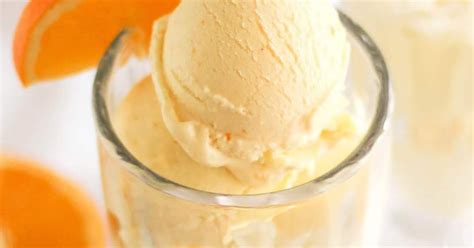 Healthy Orange Creamsicle Ice Cream Foodie Heaven
