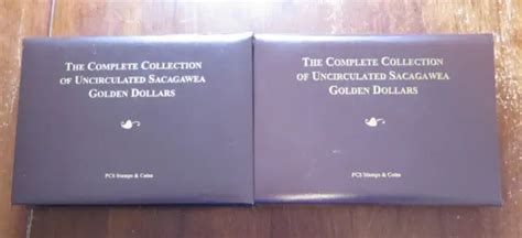 The Complete Collection Of Uncirculated Sacagawea Golden Dollars 2000
