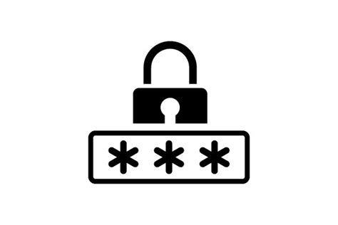 Password Lock Icon Graphic By Salimcreative · Creative Fabrica