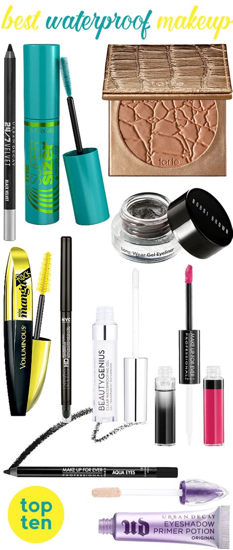 Top 10 Waterproof Makeup — Beautiful Makeup Search