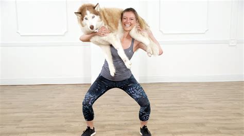 Squat Your Dog Fitness Challenge Class Fitsugar Youtube