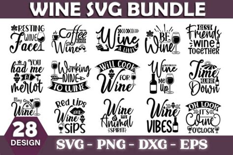 Wine Svg Bundle Wine Svg Wine Glass Svg Wine Sayings Svg Wine Quote Svg Wine Cut Files