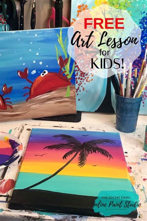 Free Kids Paint Lesson Artofit