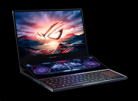 Asus released the zenbook pro duo 15 oled and zenbook duo 14 at ces 2021, both have a tilting secondary display mounted on top of their keyboards. Hands-On Look at the ASUS ROG Zephyrus Duo 15 Dual-Screen ...
