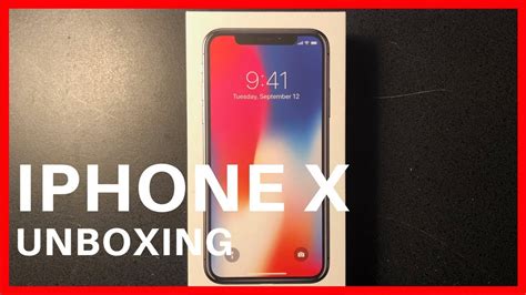 Iphone X Unboxing And Setup Youtube