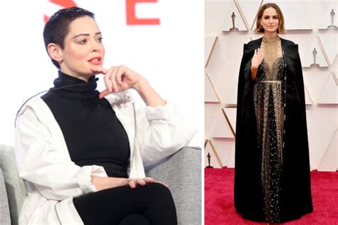 Natalie Portman Oscars Cape The Last Names Embroidered Onto The Cape Include That Of Start
