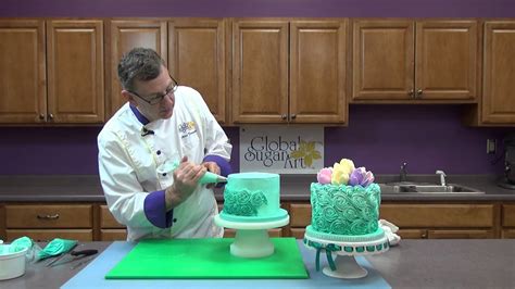 If you love baking and want to learn how to turn eggs, sugar and butter into yolanda gampp of how to cake it turns eggs, sugar and butter into crazy novelty cakes. How To Pipe Buttercream Rosettes | Global Sugar Art - YouTube