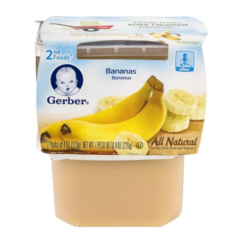 Gerber 2nd Foods Banana Baby Food 8 Oz From Giant Food Stores Instacart