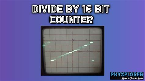 Divide By 16 Bit Counter Ic 7493 Youtube