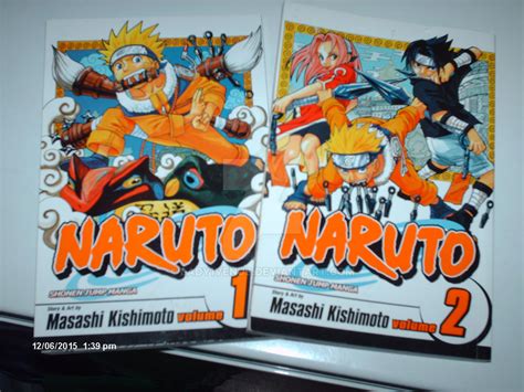 Naruto Manga Volume 1 And 2 By Lady1venus On Deviantart