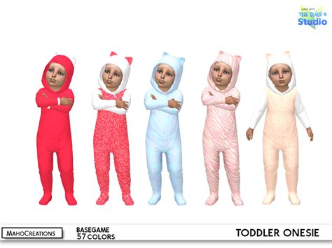 The Sims Resource Toddler Onesies