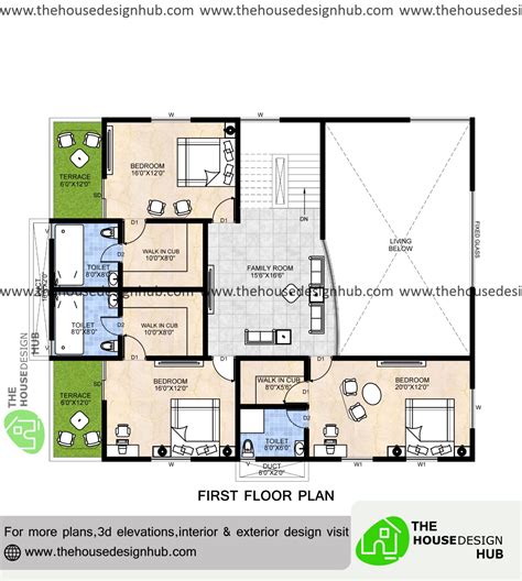 X Ft Bhk Duplex House Plan Under Sq Ft The House Design Hub