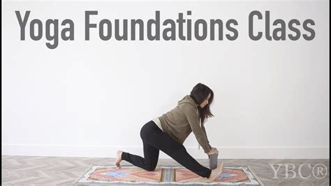 23 Minute Yoga Foundations Class Youtube