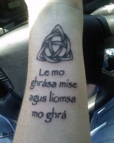 One of the basic symbols of this culture is the triquel. Ancient Gaelic Tattoos with Great Meanings