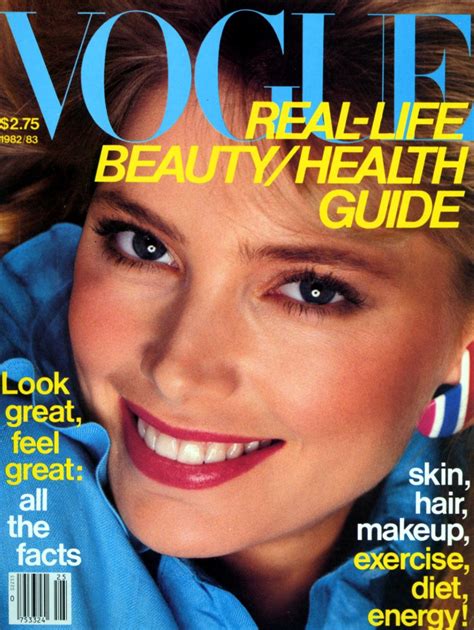 Kelly Emberg Vogue Magazine Covers Fashion Magazine Cover Fashion