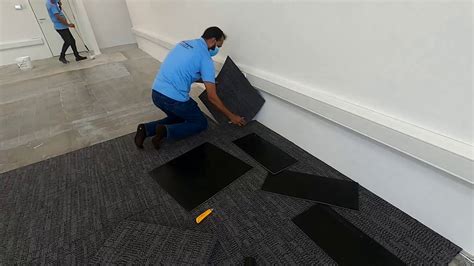 How To Install Carpet Tiles With Tape