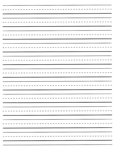 Lined Paper For Kids 101 Printable Lined Paper Printable