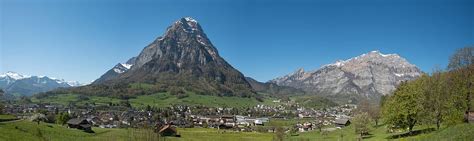 Hd Wallpaper Landscaped Photo Of A Mountain Glarus Alps Glärnisch