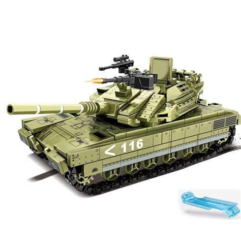 Buy 475pcs Moc Tank Bricks Merkava Main Battle Tank Armor Model Armed