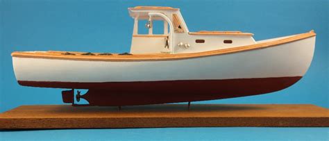H143w 32 Lobster Boat Full Hull Craftsman Kit O Scale Wood