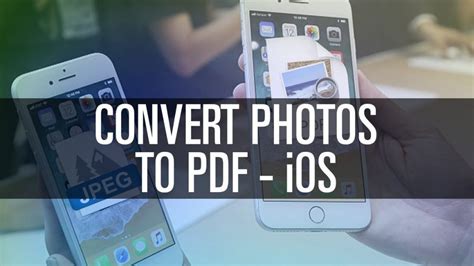How To Convert Photos Into Pdf On Iphone And Ipad