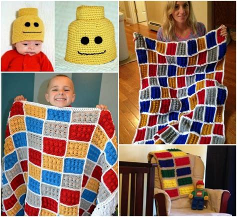 Ideas And Products Crochet Lego Blanket