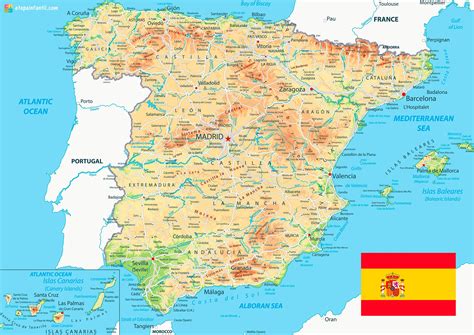 Conjugado Acusación Alfombra Mapa Fisico De Los Rios De España