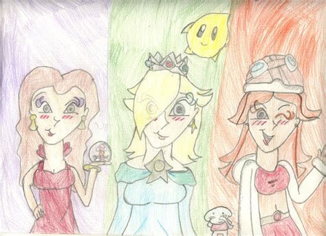 Nintendo Girls 3 By Blazecatamyrose10 On Deviantart