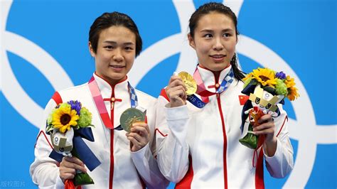Chinas 4th Goldfive Consecutive Championshipsshi Tingmao Wang Han
