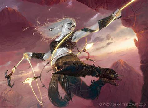 kor sky climber mtg art from oath of the gatewatch set by victor adame minguez art of magic