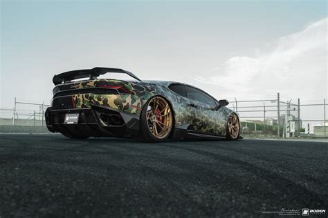 Camo Paint Makes Lamborghini Huracan Super Distinctive How To Paint